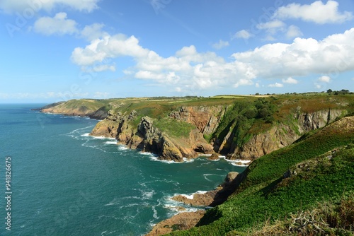 Isle Agois, of Jersey's North coast in the Summer. photo