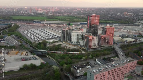 Old Oak Common Railway Depot and Residential Developments in London