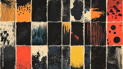Vintage Handcrafted Texture Brushes Collection for Vector Illustrations in Adobe Illustrator