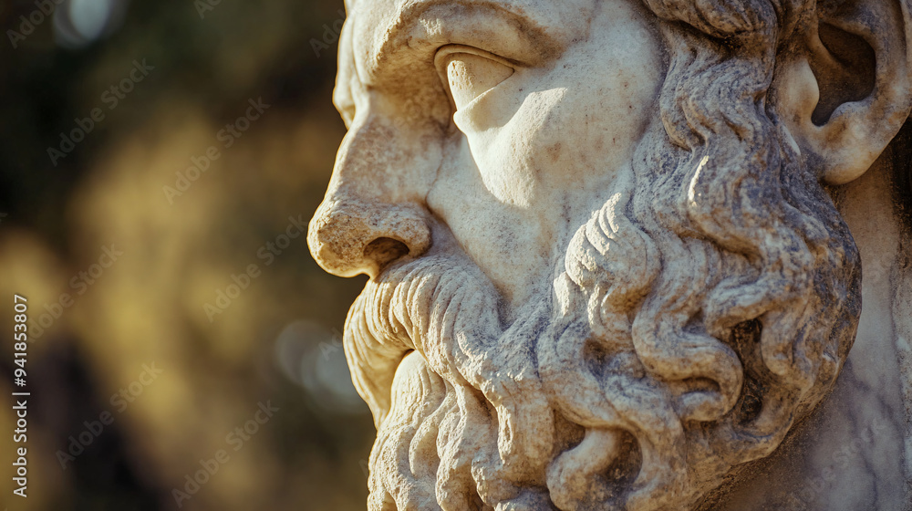 Ancient Greek Sculpture Detail