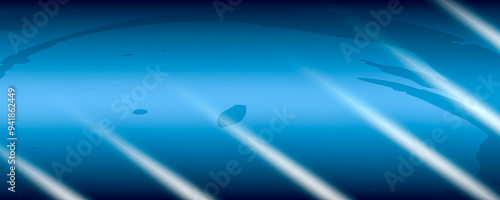 Blue gradient graphic abstract
