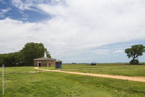 Buildings at Fort Larned National Historic Site, Kansas photo