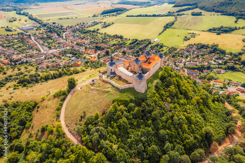 Krasna Horka castle in Slovakia near city Roznava photo