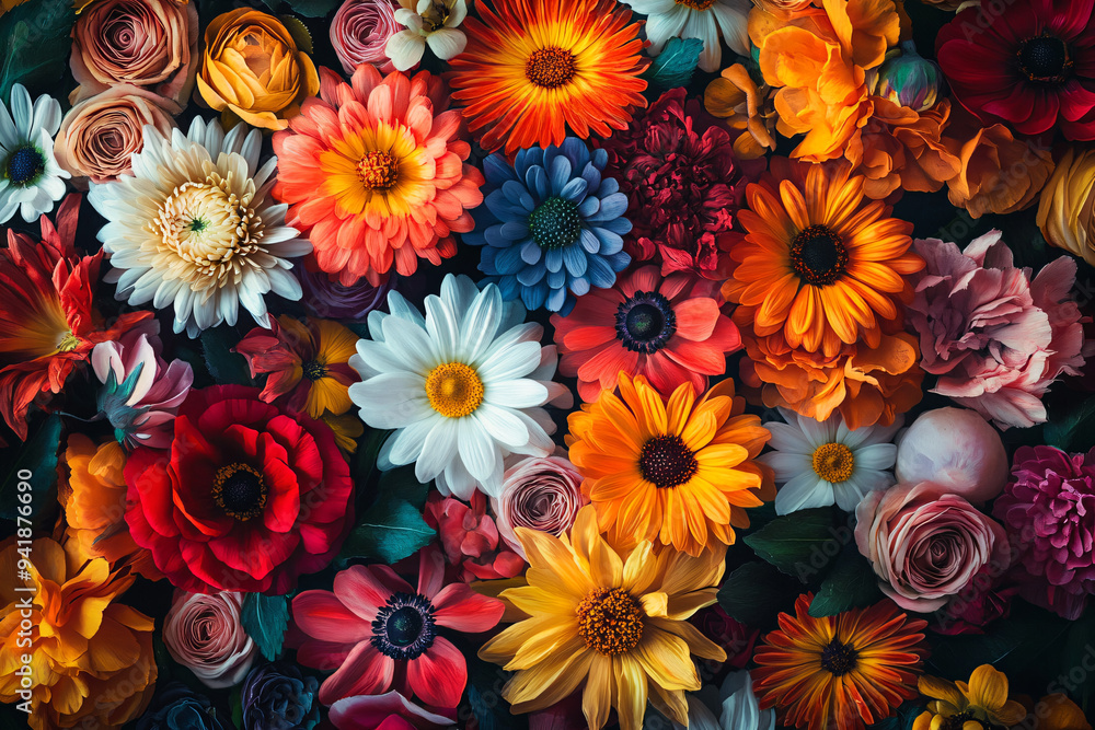 Colorful Flower Bouquet. Colorful Flower Bouquet.