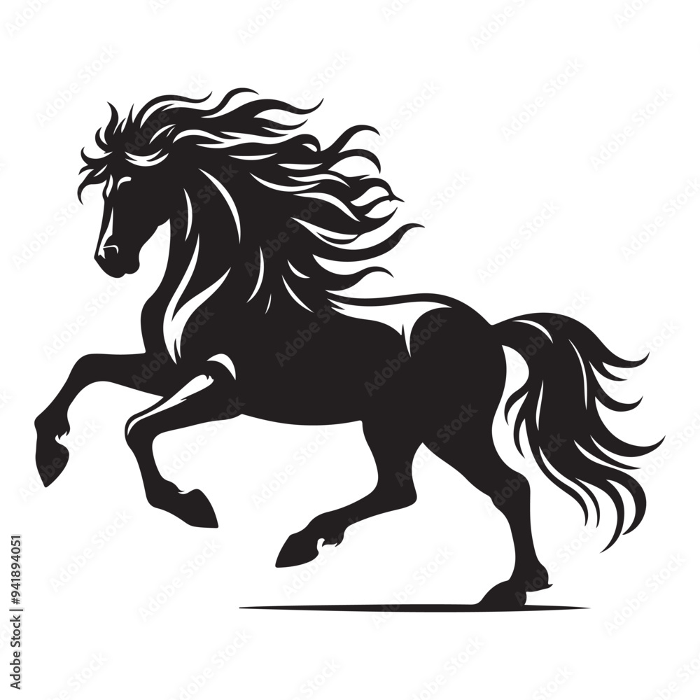 Jumping Horse Silhouette Clip Art, Horse silhouette vector Jumping Horse Silhouette Clip Art, Horse silhouette vector