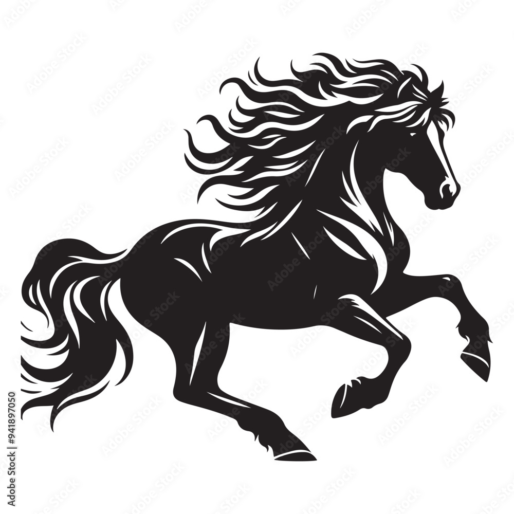 Jumping Horse Silhouette Clip Art, Horse silhouette vector Jumping Horse Silhouette Clip Art, Horse silhouette vector