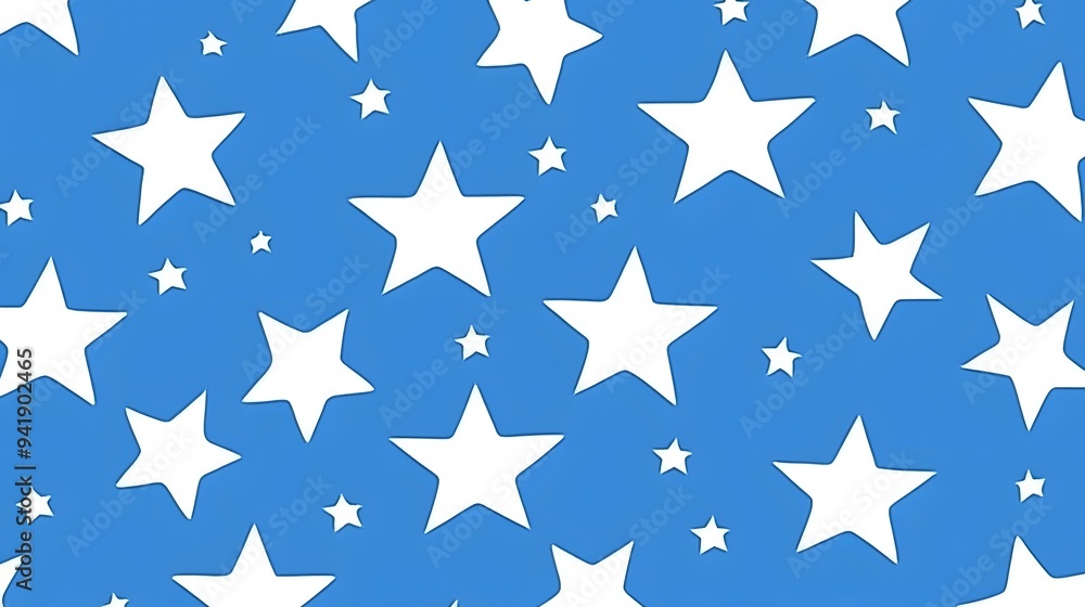 White Stars on Blue Background, Abstract Image, Texture, Pattern, Wallpaper, Cover and Screen of Smartphone, Cell Phone, Computer, Laptop, 9:16 and 16:9 Format White Stars on Blue Background, Abstract Image, Texture, Pattern, Wallpaper, Cover and Screen of Smartphone, Cell Phone, Computer, Laptop, 9:16 and 16:9 Format