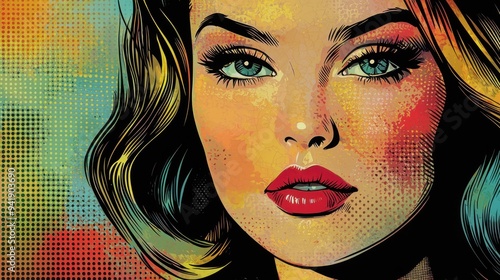 Nostalgic Comic Book Color Halftone Action - Vintage-Inspired Photoshop Filter for Retro Designs