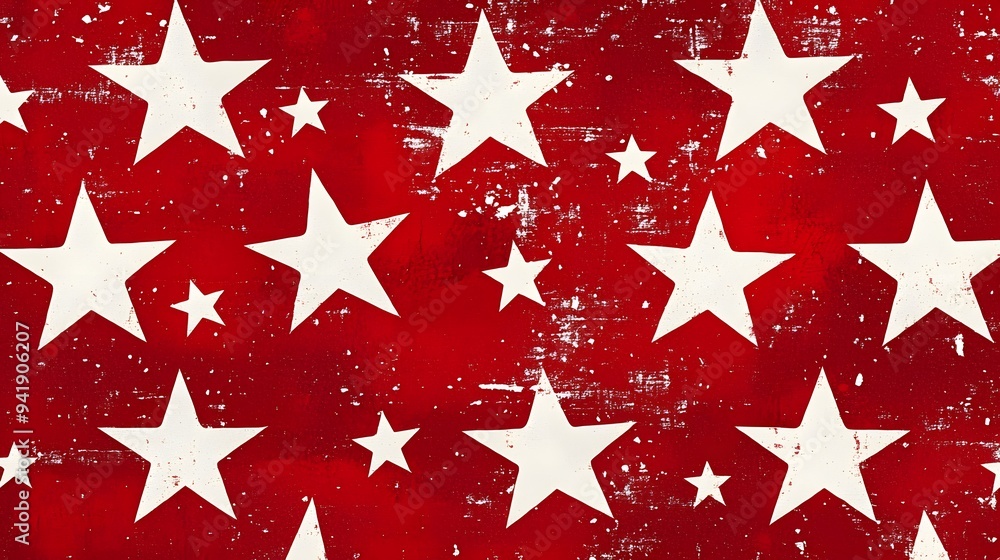 White Stars on Red Background, Abstract Image, Texture, Pattern, Wallpaper, Cover and Screen of Smartphone, Cell Phone, Computer, Laptop, 9:16 and 16:9 Format White Stars on Red Background, Abstract Image, Texture, Pattern, Wallpaper, Cover and Screen of Smartphone, Cell Phone, Computer, Laptop, 9:16 and 16:9 Format