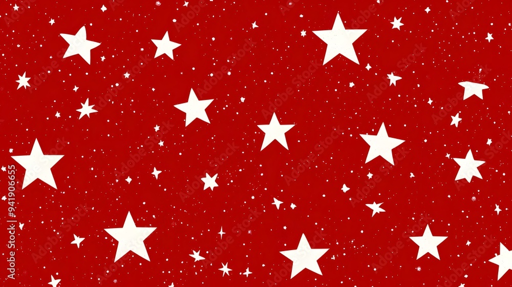 White Stars on Red Background, Abstract Image, Texture, Pattern, Wallpaper, Cover and Screen of Smartphone, Cell Phone, Computer, Laptop, 9:16 and 16:9 Format White Stars on Red Background, Abstract Image, Texture, Pattern, Wallpaper, Cover and Screen of Smartphone, Cell Phone, Computer, Laptop, 9:16 and 16:9 Format