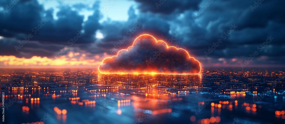 Hybrid Cloud Integration Architecture, a hybrid cloud integration architecture within a data center concept, seamless integration between on-premises infrastructure, Cloud, Hybrid, Networking Hybrid Cloud Integration Architecture, a hybrid cloud integration architecture within a data center concept, seamless integration between on-premises infrastructure, Cloud, Hybrid, Networking