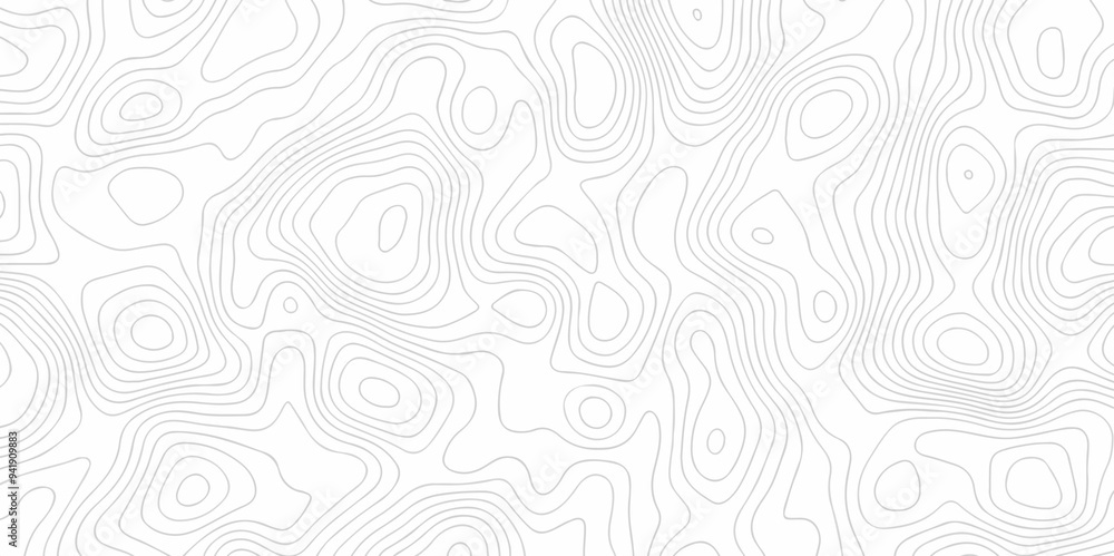 Vector geography landscape Topo contour map on white background, Topographic contour lines. Seamless pattern with lines Topographic map. Geographic mountain relief diagram line wave carve pattern. Vector geography landscape Topo contour map on white background, Topographic contour lines. Seamless pattern with lines Topographic map. Geographic mountain relief diagram line wave carve pattern.