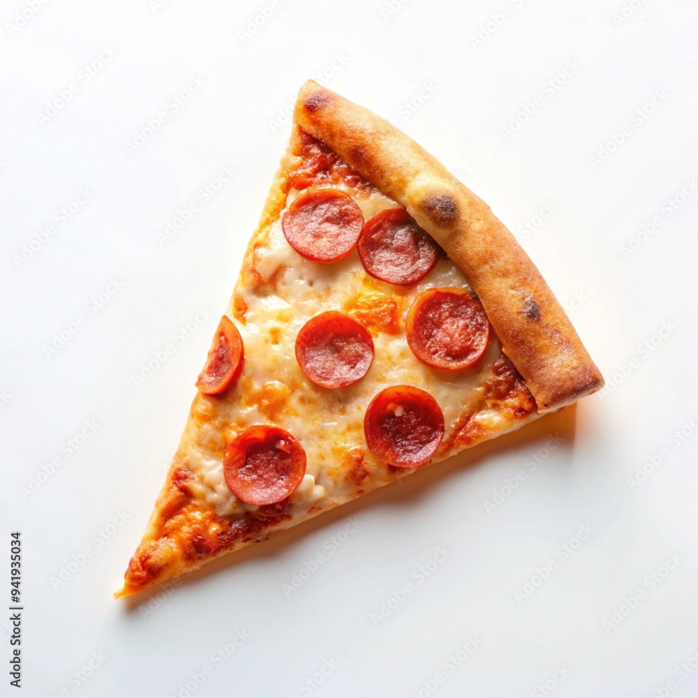 Tasty pizza with fresh ingredients on a white background Tasty pizza with fresh ingredients on a white background