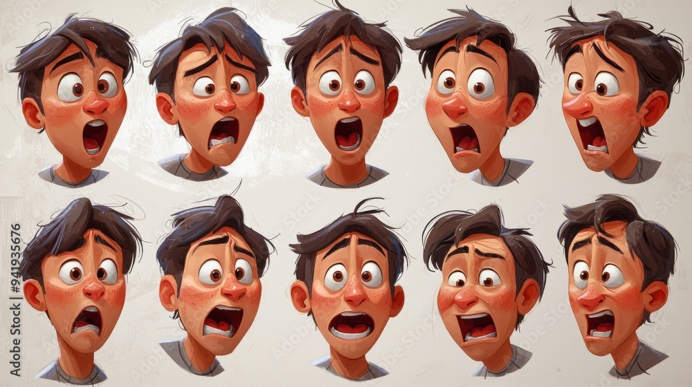 Comprehensive Vector Character Expression Sheets for Facilitating Facial Emotion Studies Comprehensive Vector Character Expression Sheets for Facilitating Facial Emotion Studies