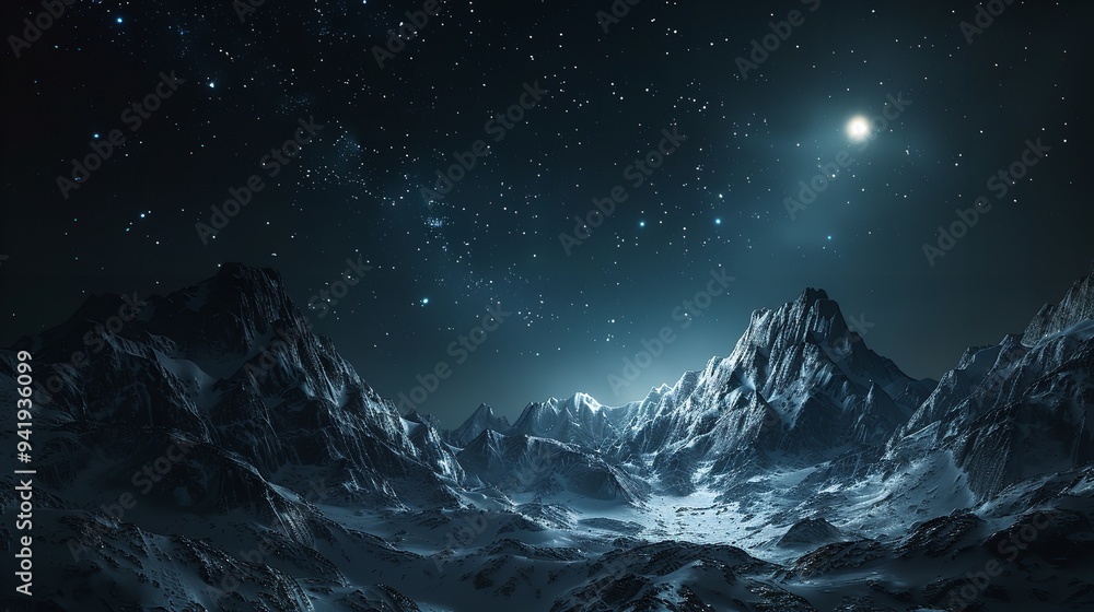 Milky way galaxy and starfiled on night sky background hyper realistic Milky way galaxy and starfiled on night sky background hyper realistic