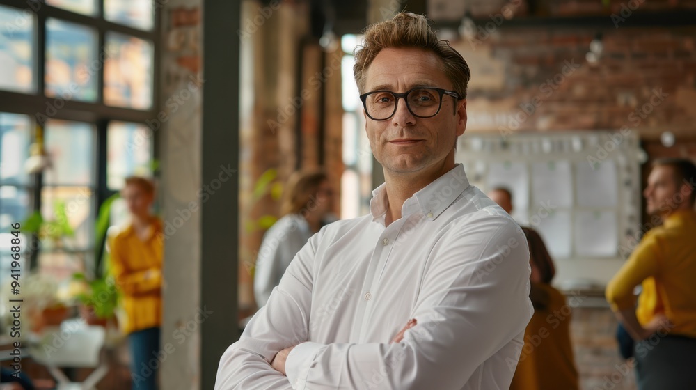 The confident office manager