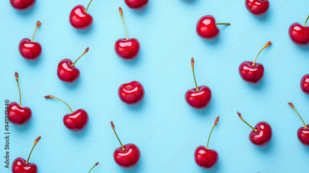 cherries pattern cherries pattern