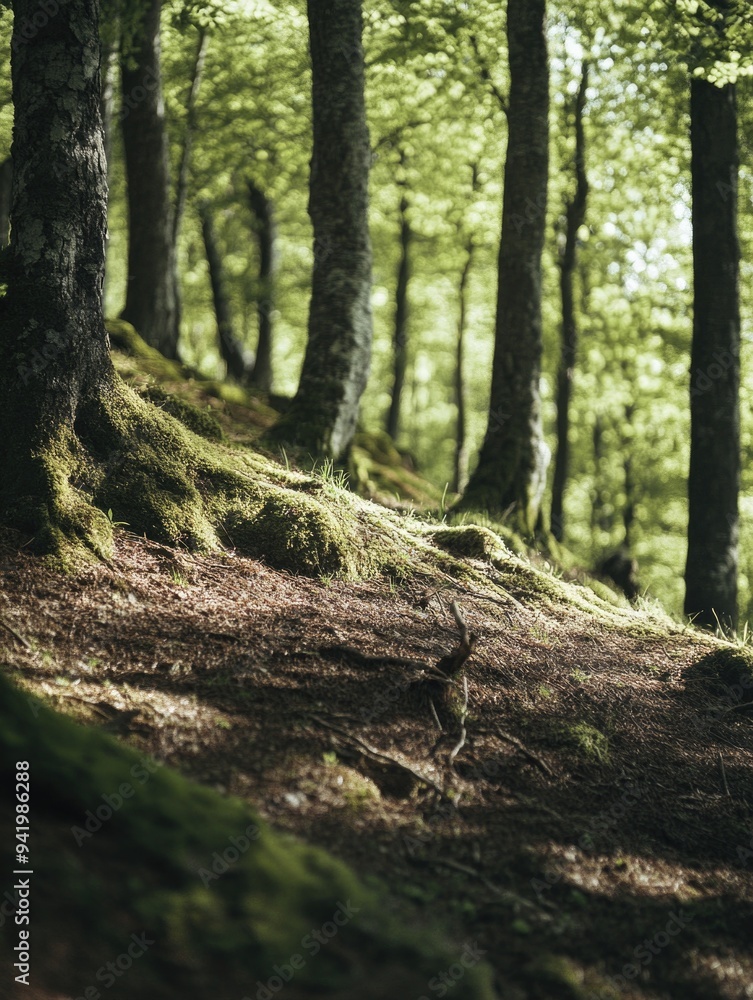Fototapeta premium Serene Forest Trail