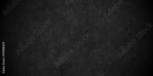 Abstract concrete stone interior backdrop wall. dark texture black concrete grunge texture background. retro grunge anthracite panorama. dark black canvas slate background or texture.