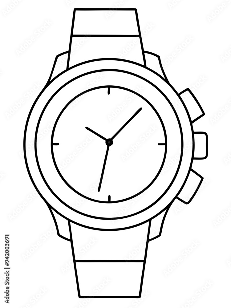 Vector Watch Design Sleek & Modern Vector Watch Design Sleek & Modern