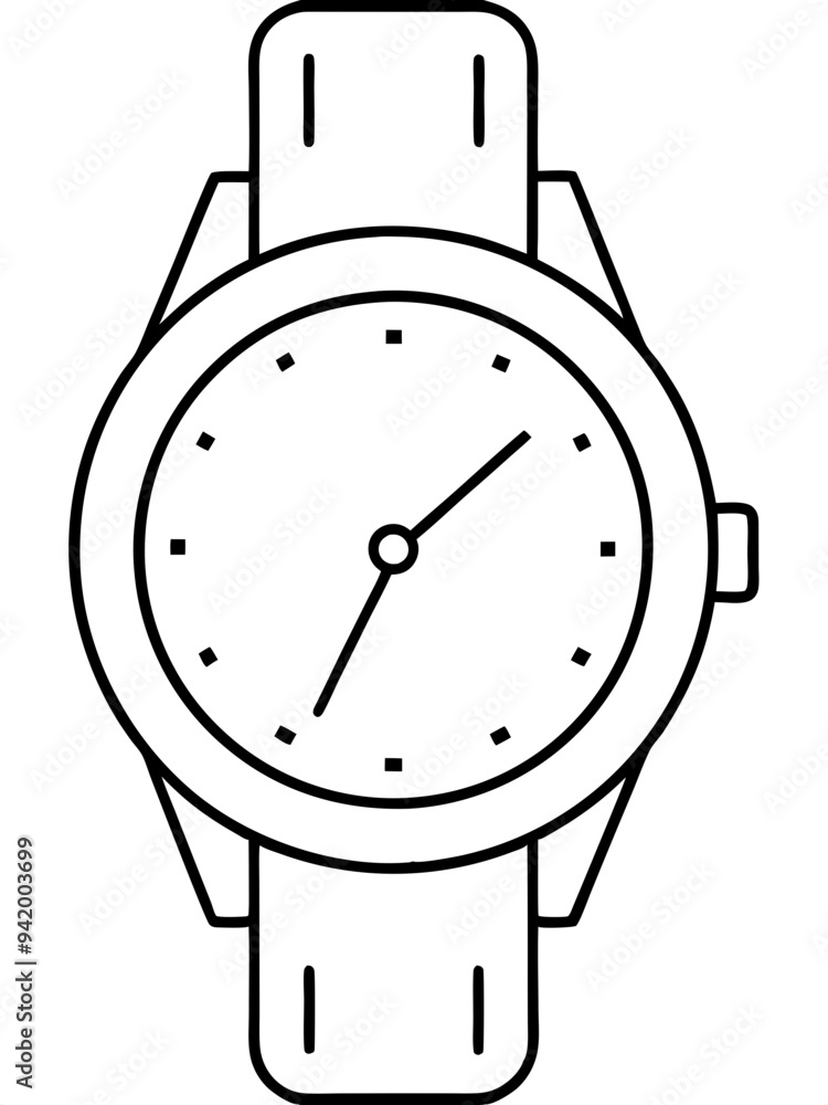 Vector Watch Design Sleek & Modern Vector Watch Design Sleek & Modern