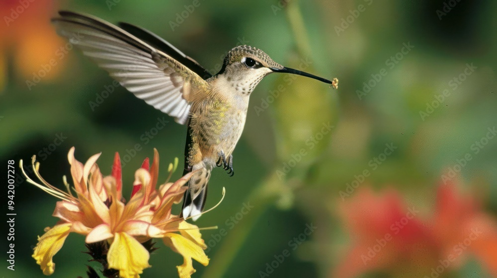 Obraz premium Hummingbird in Flight