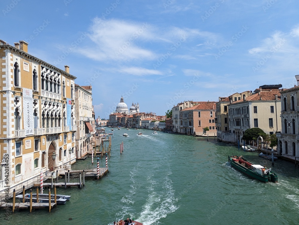 Grand Canal, Venice, Italy on 19-06-2023 Grand Canal, Venice, Italy on 19-06-2023