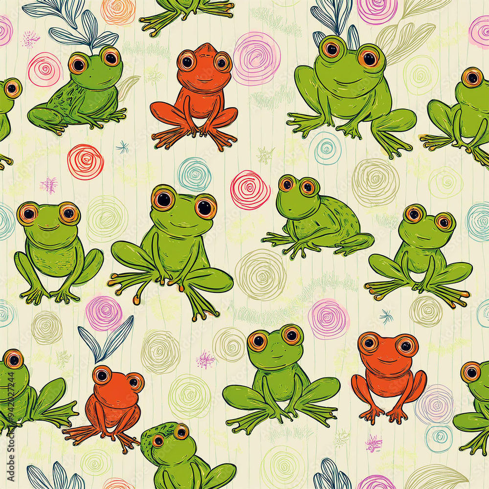 Obraz premium Animal Print Seamless Pattern