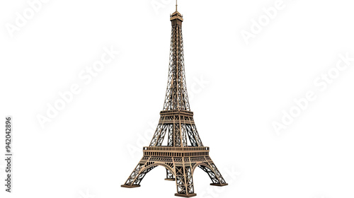 Eiffel Tower Isolated