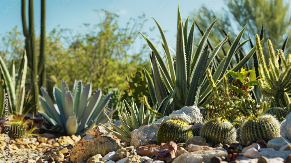 Fototapeta premium Desert Garden