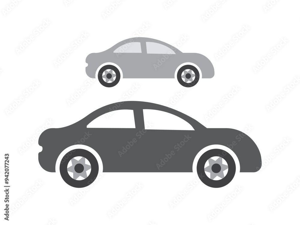 Unique car icon, Automobile vector Unique car icon, Automobile vector