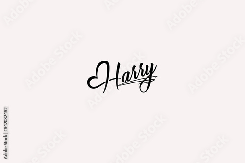 Harry Name signature with beautiful and stylish font