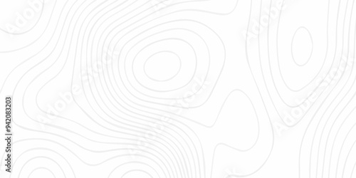 Topography vector background. geographical map, contour lines. Abstract topographic wavy pattern design. seamless pattern, Background of the topography.