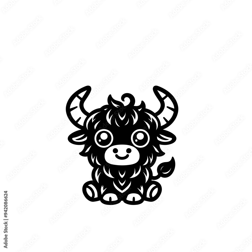 Creative and Whimsical Yak Line Drawing Doodle Art with Fine Detail and Minimalistic Style, Great for Home Decor, Graphic Design, and Art Prints Creative and Whimsical Yak Line Drawing Doodle Art with Fine Detail and Minimalistic Style, Great for Home Decor, Graphic Design, and Art Prints