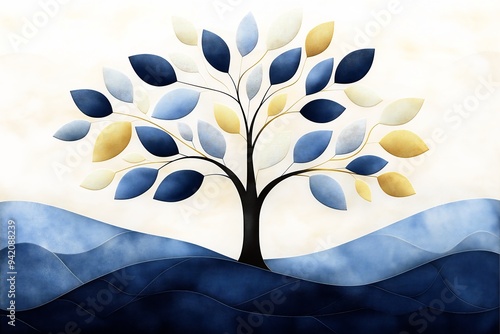 tree leaves black blue remembrance product christianism
