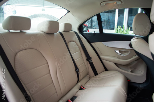 inside the car