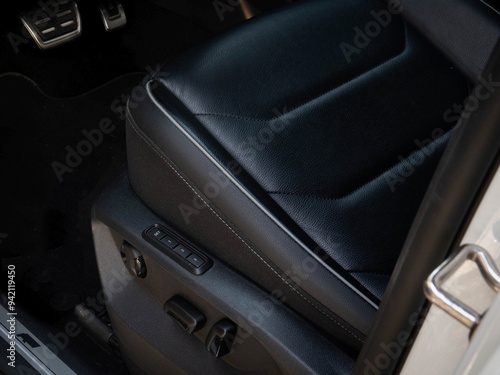 interior of car