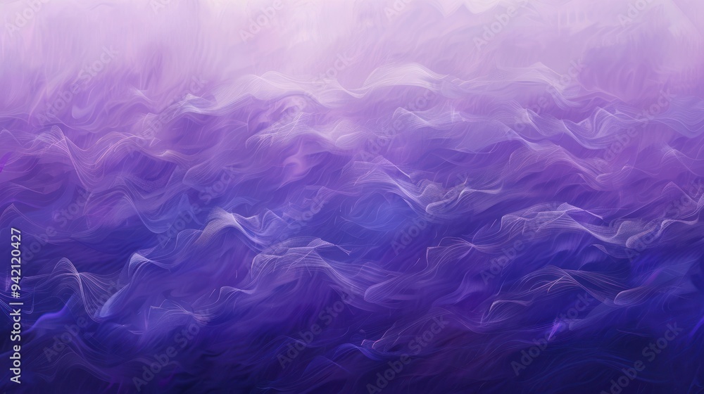 Fototapeta premium Abstract Purple Waves