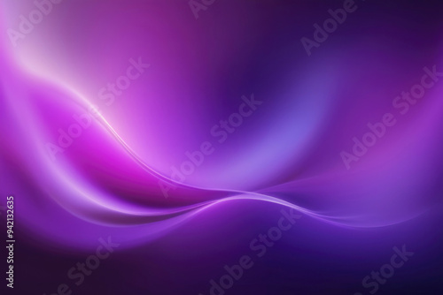 Purple abstract background with smooth, blurred motion lines, tranquil and ethereal atmosphere. For modern design, digital artwork, presentation, serene backdrop, application, artistic projects