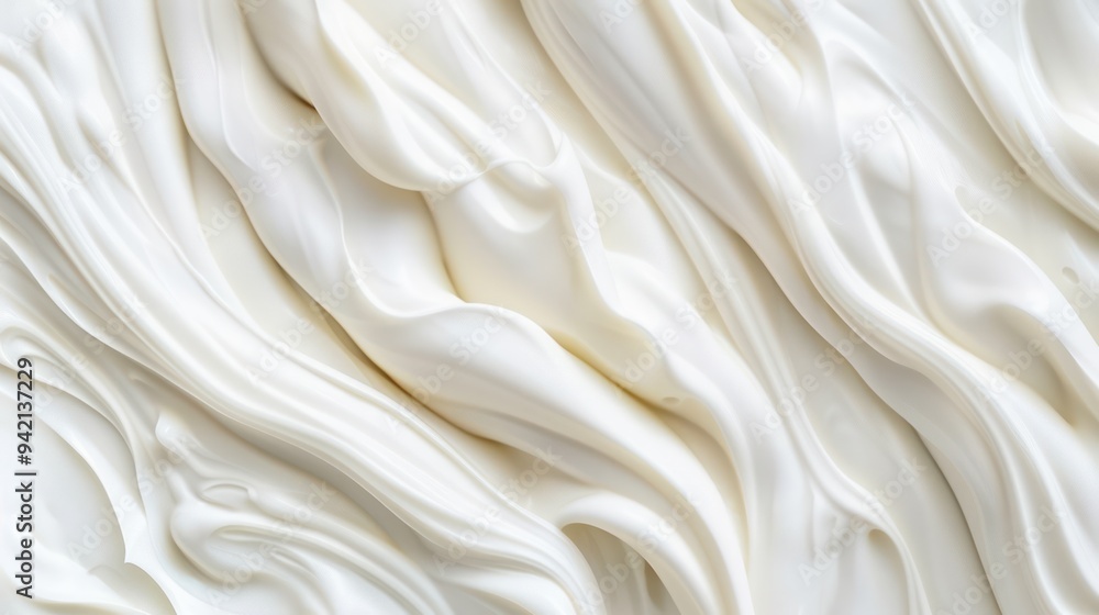 Obraz premium Whipped Cream Texture