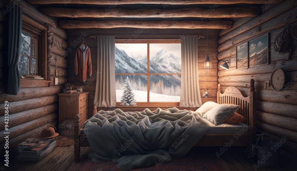 peaceful bedroom with a nice view peaceful bedroom with a nice view