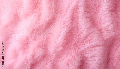 pink fur texture photo