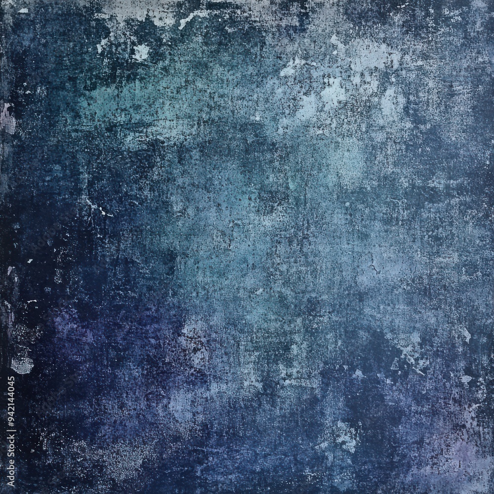 Dark blue and gray grunge background texture, distressed with small details of dark green Dark blue and gray grunge background texture, distressed with small details of dark green