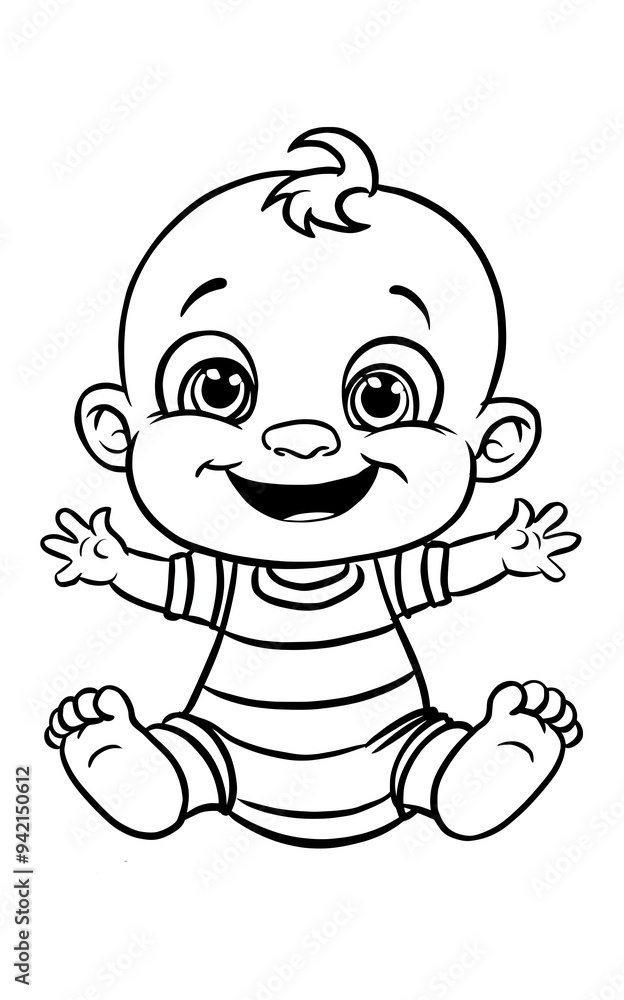 baby coloring baby coloring