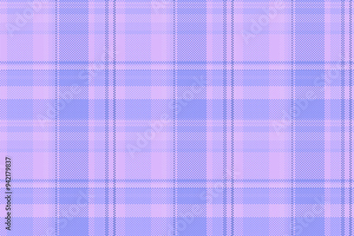 Lined pattern tartan background, christmas textile check vector. Vogue seamless fabric plaid texture in light and blue colors.