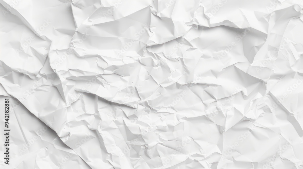 Obraz premium Abstract Crumpled Paper Texture