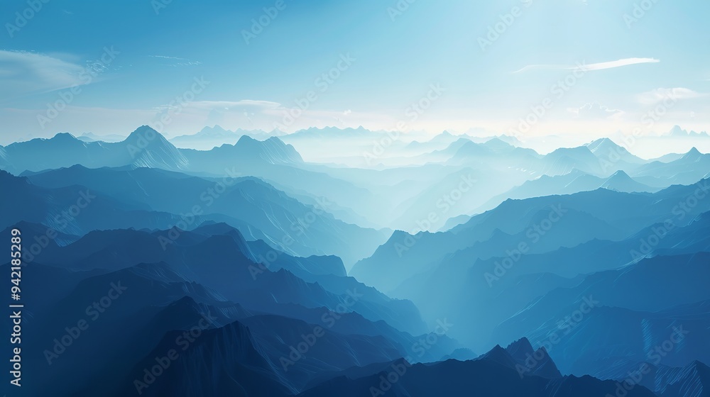 The majestic peaks of the Himalayas, rising above the clouds. The majestic peaks of the Himalayas, rising above the clouds.