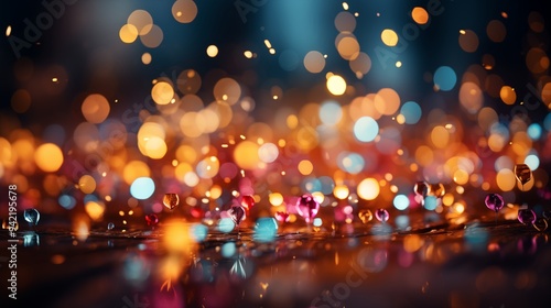 Wallpaper Mural Celebration and colorful confetti party abstract background Torontodigital.ca