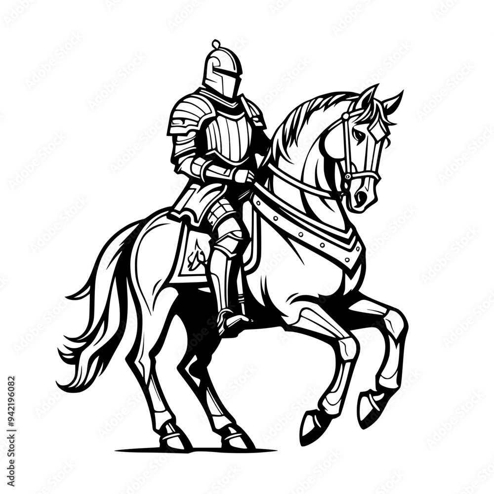 Fototapeta premium Knight Vector
