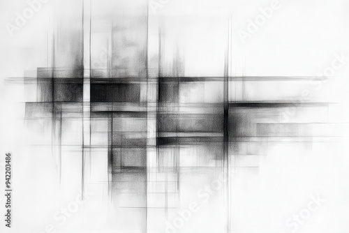 Wallpaper Mural Charcoal lines, sketch art background Torontodigital.ca